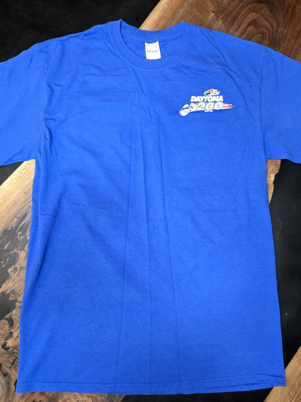Daytona 200 Motorcycle Racing Heavy Cotton Crew Tee